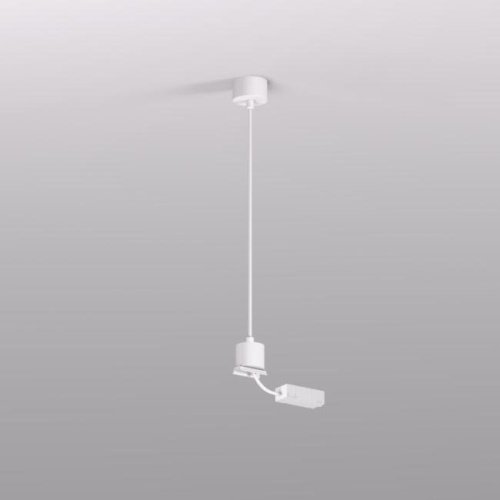 Подвод питания для подвесного монтажа трека SMART BASE, АС 220-240V, IP20, 5м Denkirs SMART BASE TR2124-WH