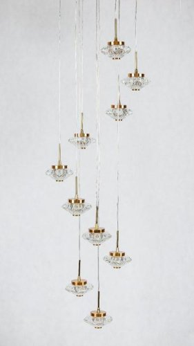 Люстра каскадная Gerhort G52140 G52142/10BRS CL