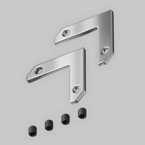 Соединитель L-образный (2 шт. + 4 винта) Maytoni TRA034CL-MP-1