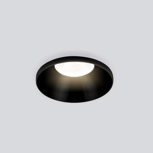 25026/LED 7W 4200K BK черный Встраиваемый светильник Elektrostandard Nuta 25026/LED 7W 4200K BK черный