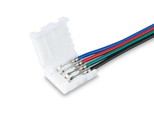 GS7751 Соединитель гибкий двухсторонний 5050 12/24V (4 конт.) (5шт) Ambrella LED Strip GS7751