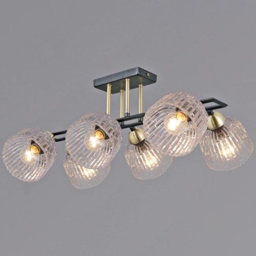 Потолочная люстра ILLUMICO IL0794-6SQ-25BKAB ELITE