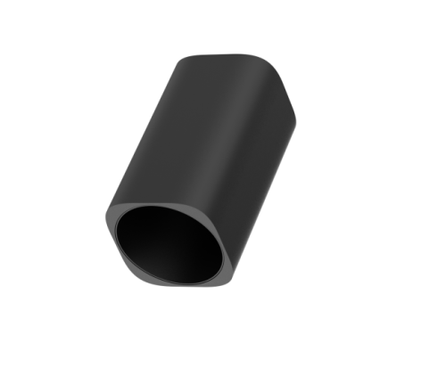 00-00037751 Корпус суперэлипс VL-S2-CL2F-BL, черный, для Villy 2.0, 15Вт, SWG LUMKER 00-00037751