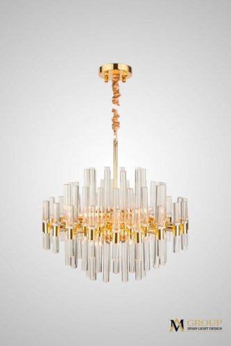 ADRIAN L600 GOLD Подвесная люстра AM Group Adrian ADRIAN L600 GOLD