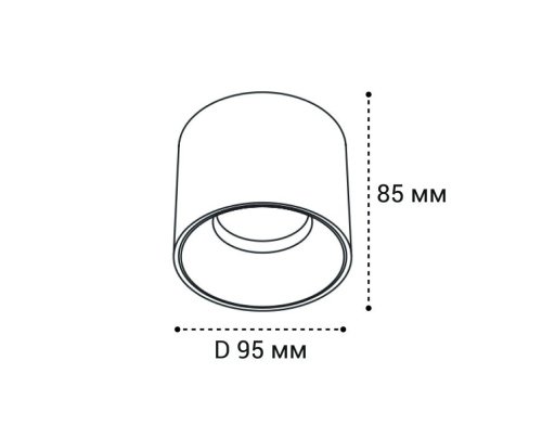 Накладной светильник Italline IT06-6036 IT06-6036 white 3000K