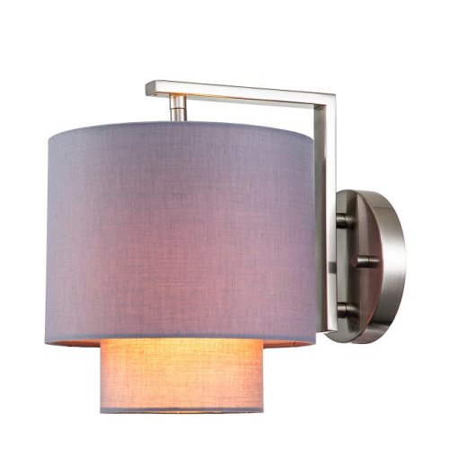 Настенное бра Indigo Nebbia 13020/1W Nickel V000355