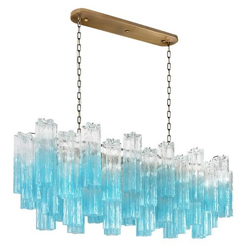 10580/1000R Clear blue Подвесной светильник LOFT IT Murano