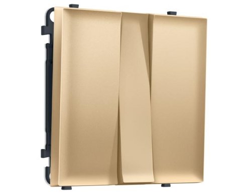 MS885010 MS885010 Комплект механизма 3-кл выключателя SIGMA Золото Мягкое касание 10A-250V QUANT PRO (SP8850, PR133)