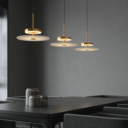 Светильник подвесной Eurosvet Thasos 40342 LED латунь