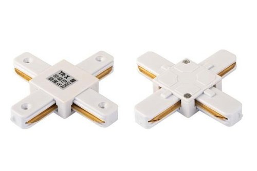 TR-X WH Соединитель X однофазной шины 220V для монтажа на поверхность IMEX TR-X WH