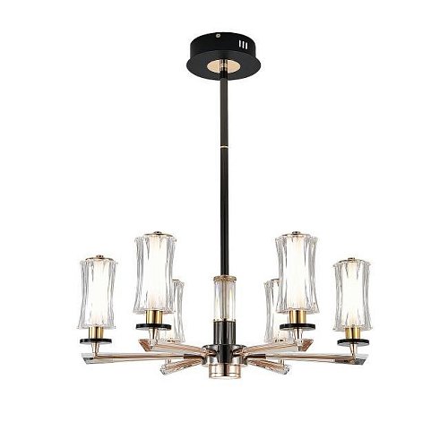Люстра на штанге Indigo Grandioso V000185L 13038/6R Black