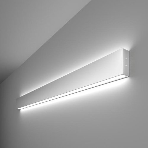 101-100-40-103-6500-a041470 Настенный светильник Elektrostandard Grand Линейный светодиодный накладной двусторонний светильник 103см 40W 6500K матовое серебро (101-100-40-