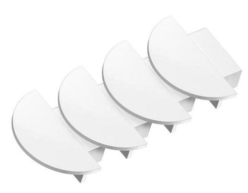 Заглушка для встраиваемого алюминиевого профиля GP1001 (комплект 4шт) Ambrella Illumination GP8100