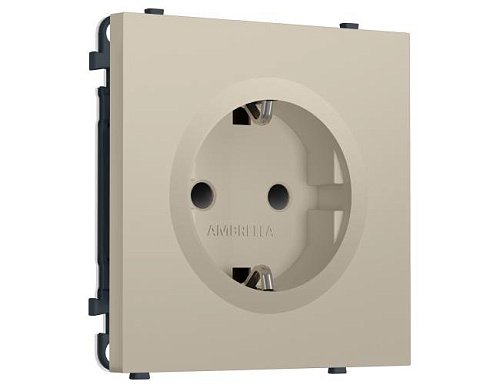 MS347010 MS347010 Комплект механизма электрической розетки SIGMA Кашемир 50Hz 2P+E с/з с/ш 16A-250V QUANT PRO (SP3470, PR141)