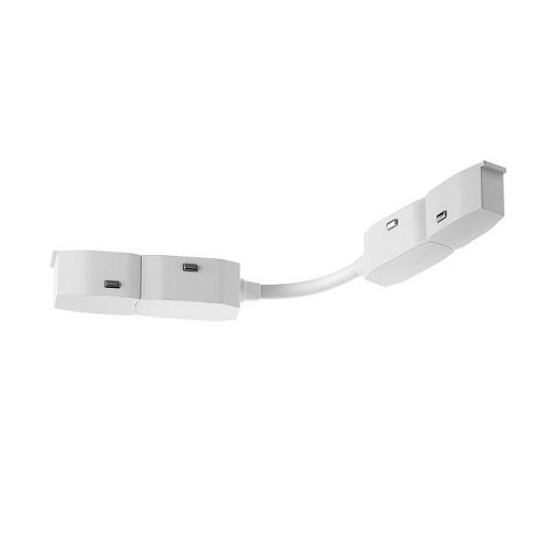 TRA034CS-W Коннектор для шинопровода Maytoni Exility TRA034CS-W