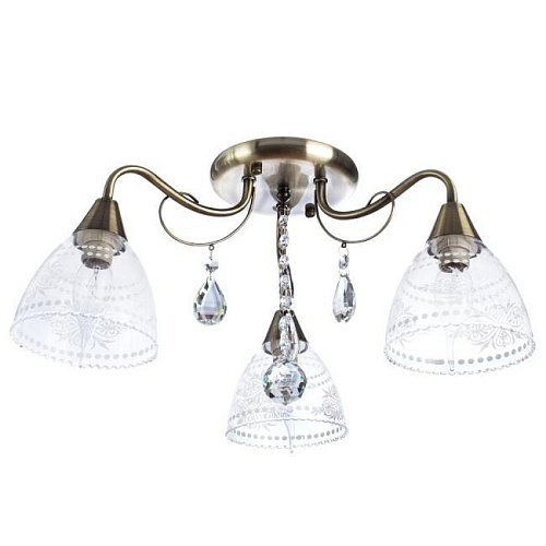 A1658PL-3AB Потолочная люстра Arte Lamp Rugiada A1658PL-3AB