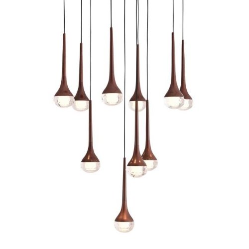P0329-10B coffee Светильник подвесной Delight Collection 0329 P0329-10B coffee