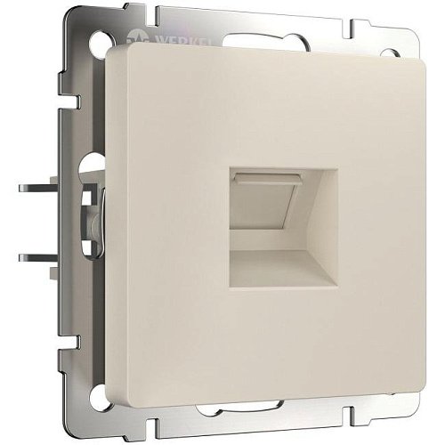 Розетка Werkel W1181062/ Розетка Ethernet RJ-45 (айвори матовый)