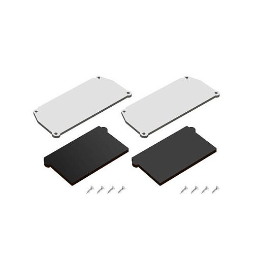 DK5852-BK Комплект торцевых заглушек для профиля Flod Denkirs Flod DK5852-BK