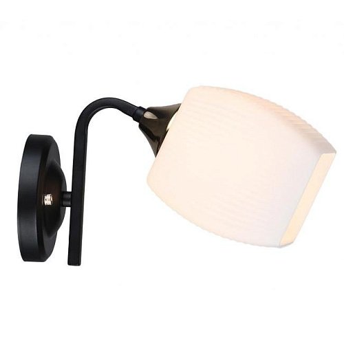 MD.5485-1-W-BK+FGD Настенное бра IMEX MD.5485-1-W-BK+FGD