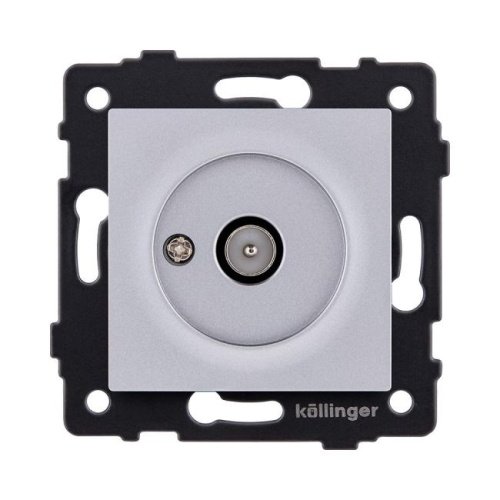 REA-007GY Розетка TV (папа), серый Kollinger REA-007GY для Aspekt, Eleganz, Reflex