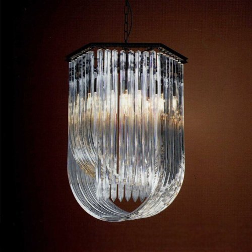 KR0116P-6 black Подвесная люстра Delight Collection Murano Glass KR0116P-6 black