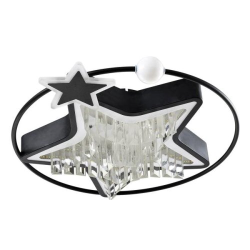 L8025-450 BK Потолочная люстра L LED4U L8025-450 BK