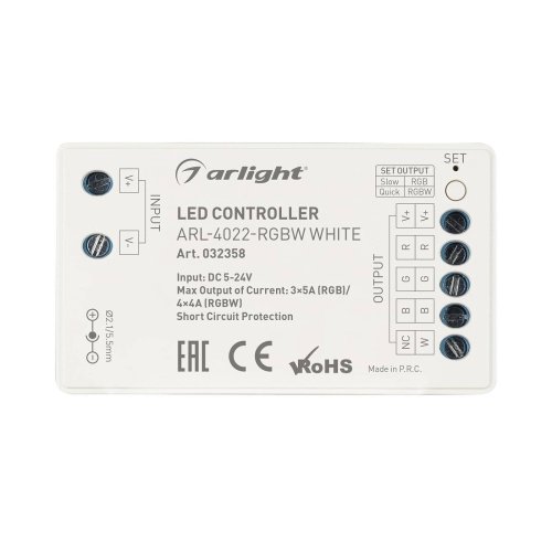 Контроллер для светодиодной RGB/RGBW ленты (ШИМ) Arlight 032358