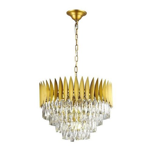4124/15 Подвесная хрустальная люстра Valetta Odeon Light 4124/15