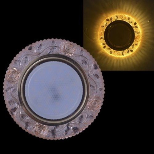 Встраиваемый светильник Reluce 53623-9.0-001ML GX53+LED3W CP