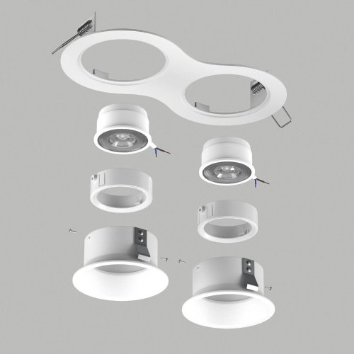 Комплект со светильником Lightstar Domino D6260606WMOD