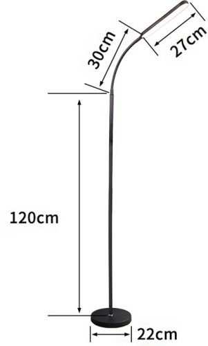 Торшер 00089-0.6-01 BK