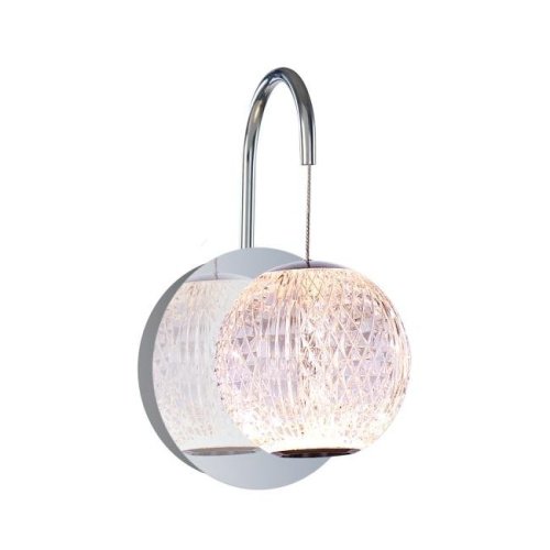 MB20001012-1A chrome Настенное бра Delight Collection Elliot Diamante MB20001012-1A chrome
