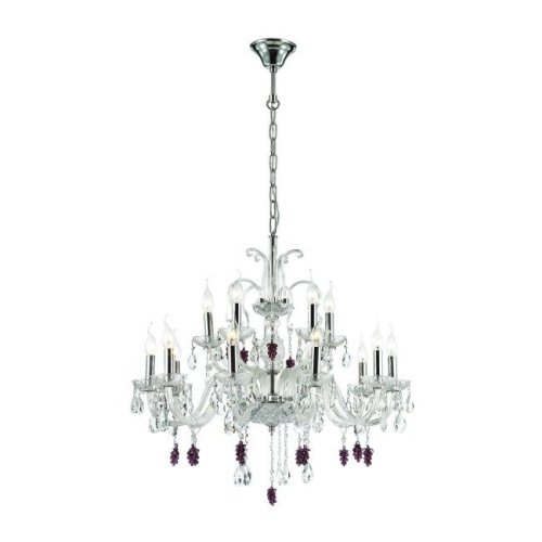 3946/15 Подвесная хрустальная люстра Bocciolo Odeon Light 3946/15