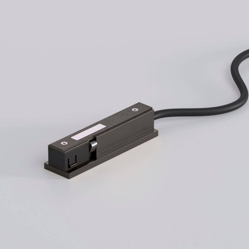 Ввод питания (титан) 85005/00_система Лайн Ввод питания Elektrostandard Line Magnetic Titan Line Ввод питания (титан) 85005/00
