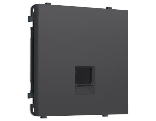 MS912010 MS912010 Комплект механизма компьютерной розетки SIGMA Графит Мягкое касание RJ-45 (8P8C) CAT6 с/ш QUANT PRO (SP9120, PR188)