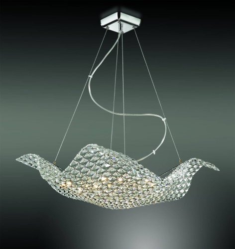 2181/8 Подвесная хрустальная люстра Fitta Odeon Light 2181/8