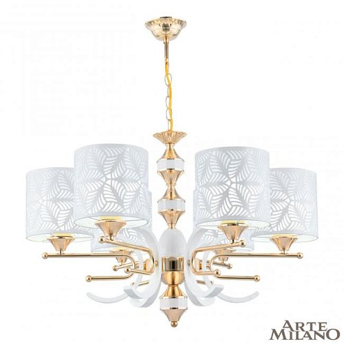 302097/6 Wh/Gd Подвесная люстра Arte Milano Florentia-2097 302097/6 Wh/Gd
