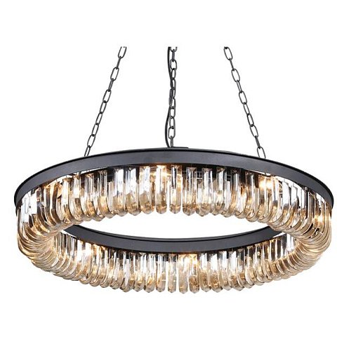 KR0295P-8 black Подвесная люстра Delight Collection Crystal Black KR0295P-8 black