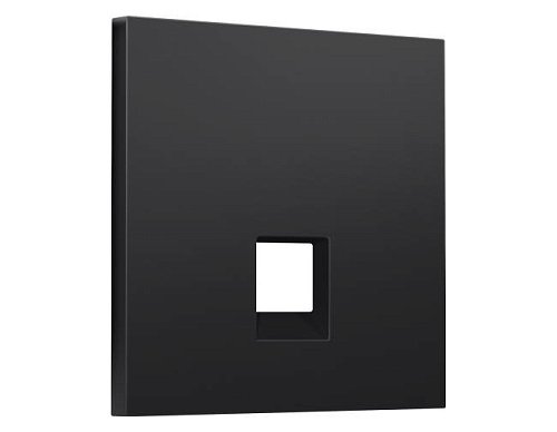 SP8120 SP8120 Лицевая панель SIGMA (Черный матовый) для компьютерной/телефонной розетки RJ-45/RJ-11 QUANT PRO