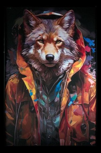 TD186 Картина настенная Teona Decor Wolf TD186