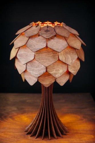 1340pl/1 Настольная лампа Woodshire Астеко 1340pl/1