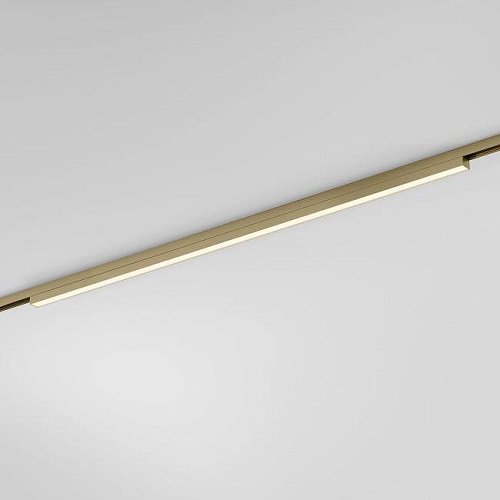 Brass Line Трековый светильник 24W 3000K (латунь) 85527/01 Трековый светильник Elektrostandard Line Magnetic Brass Line Трековый светильник 24W 3000K (латунь) 85527/01
