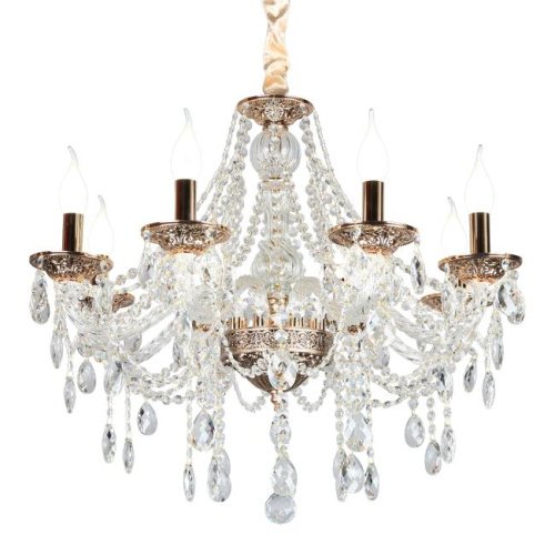 OML-74803-08 Подвесная хрустальная люстра Gadoni Omnilux OML-74803-08