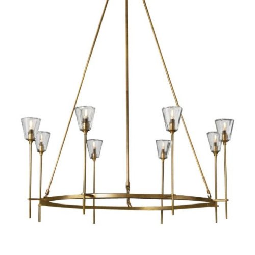 8614P/8 gold Подвесная люстра Delight Collection Torche De Verre 8614P/8 gold