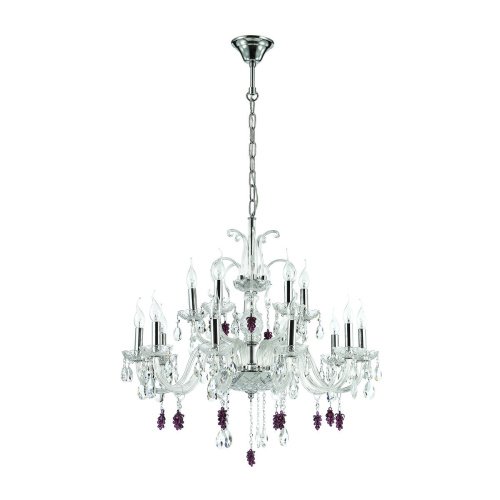 3946/15 Подвесная хрустальная люстра Bocciolo Odeon Light 3946/15