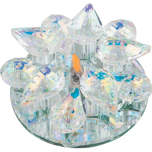 DLS-F129 G4 GLASSY/RAINBOW Встраиваемый светильник Fametto Fiore DLS-F129 G4 GLASSY/RAINBOW
