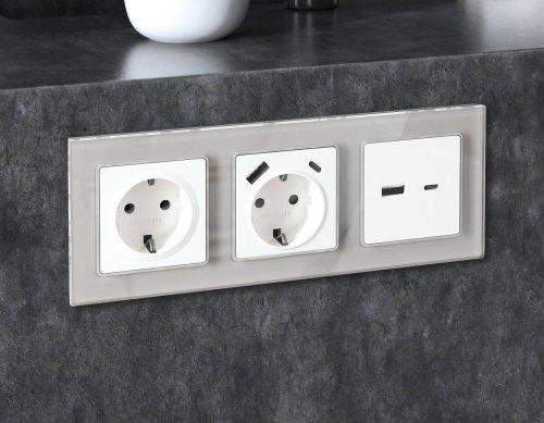 Рамка Ambrella Volt Platos Стекло органическое AF330404