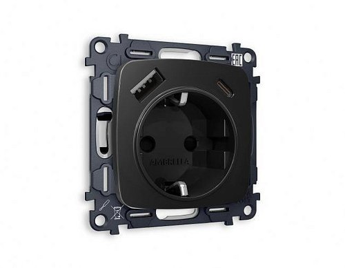 Розетка Ambrella Volt OMEGA MO810010