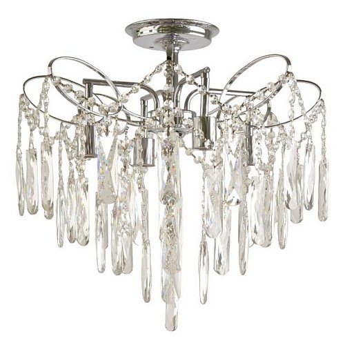 15550/4CR+CL Потолочная люстра ЭкономСвет 15550 15550/4CR+CL